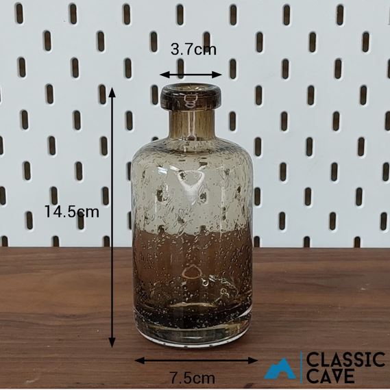 Brown Glass Vase