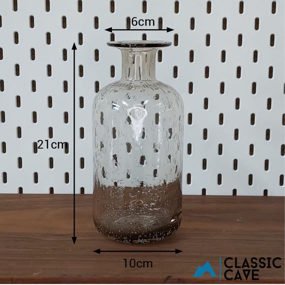 Brown Glass Vase