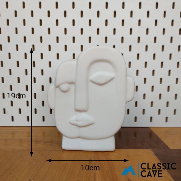Ceramic Face Vase