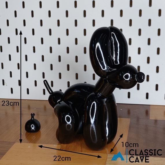 Poo Balloon Dog Statue