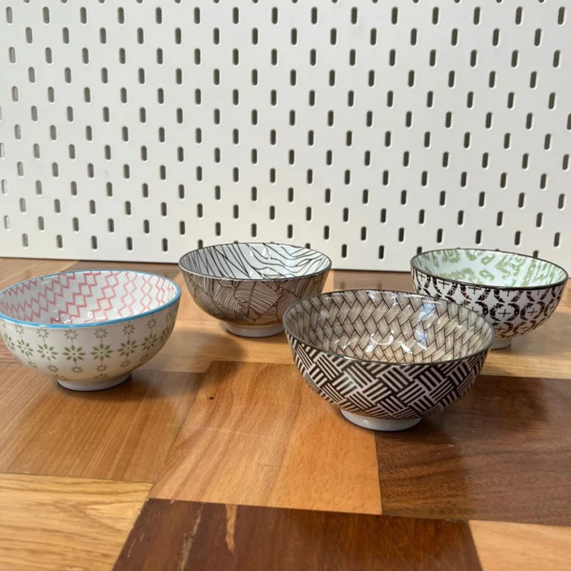 Ceramic Serving Bowls - Set of 4