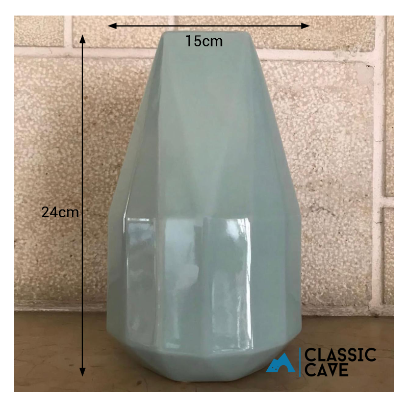 Geometric Ceramic Vase