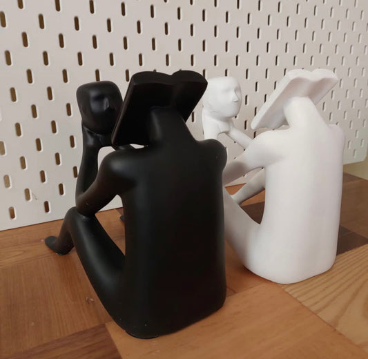 Special Book Holder Human Statue