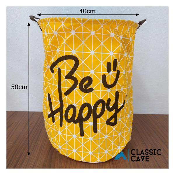 Be Happy Laundry Basket