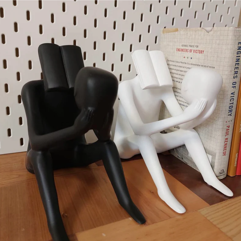 Special Book Holder Human Statue