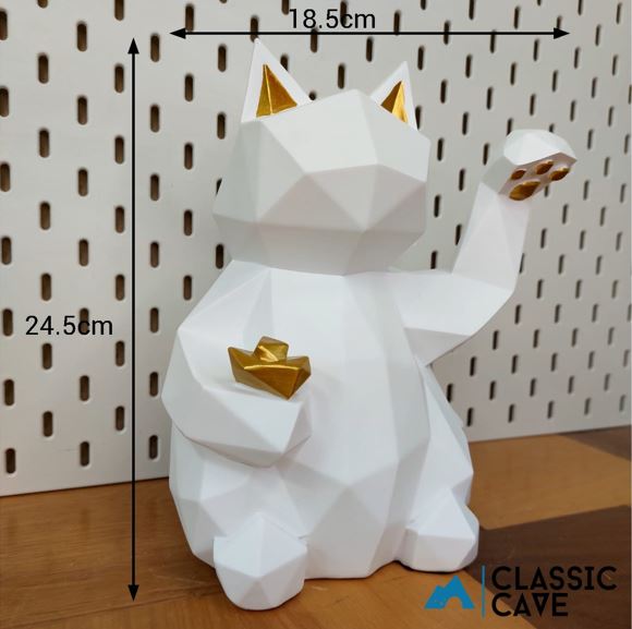Lucky Charm Cat Statue