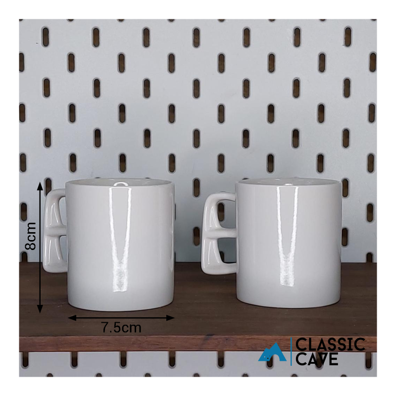 Ceramic Mug with Double Handle