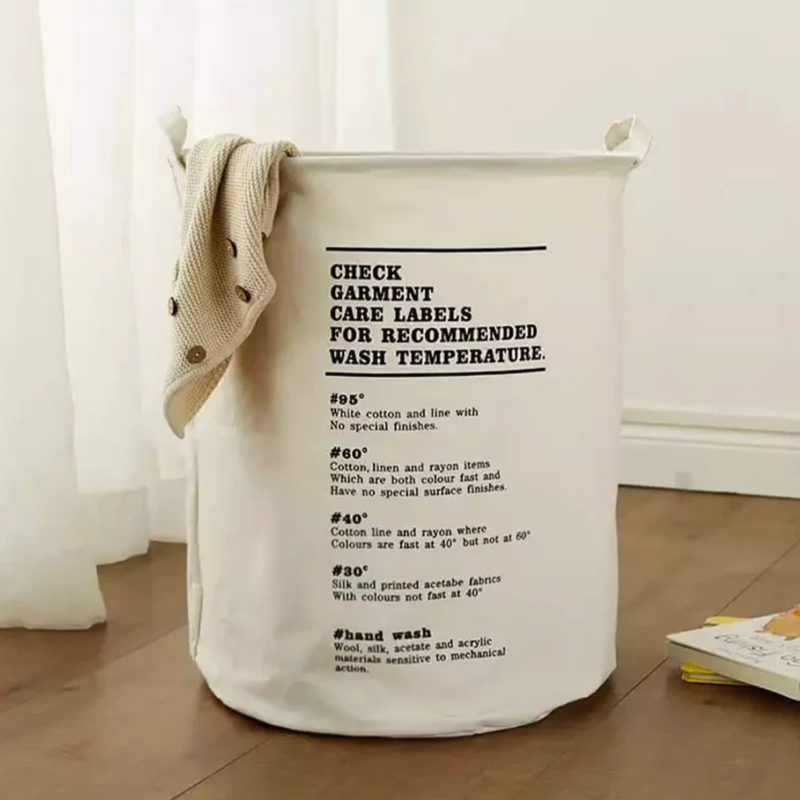 Check Garment Laundry Basket