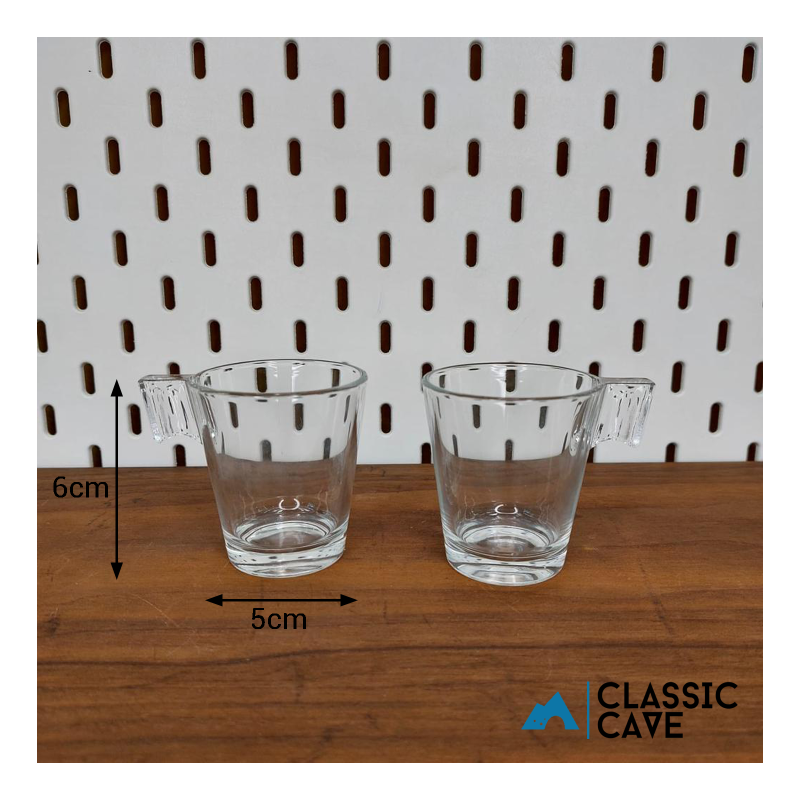 Glass Espresso Cups