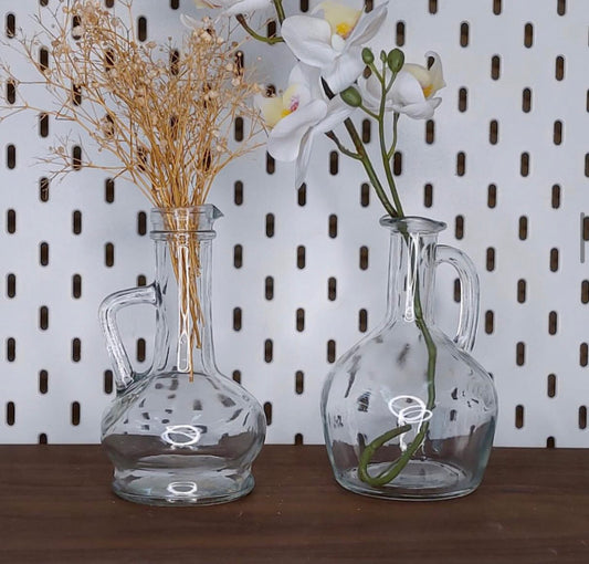 Clear Glass Vase