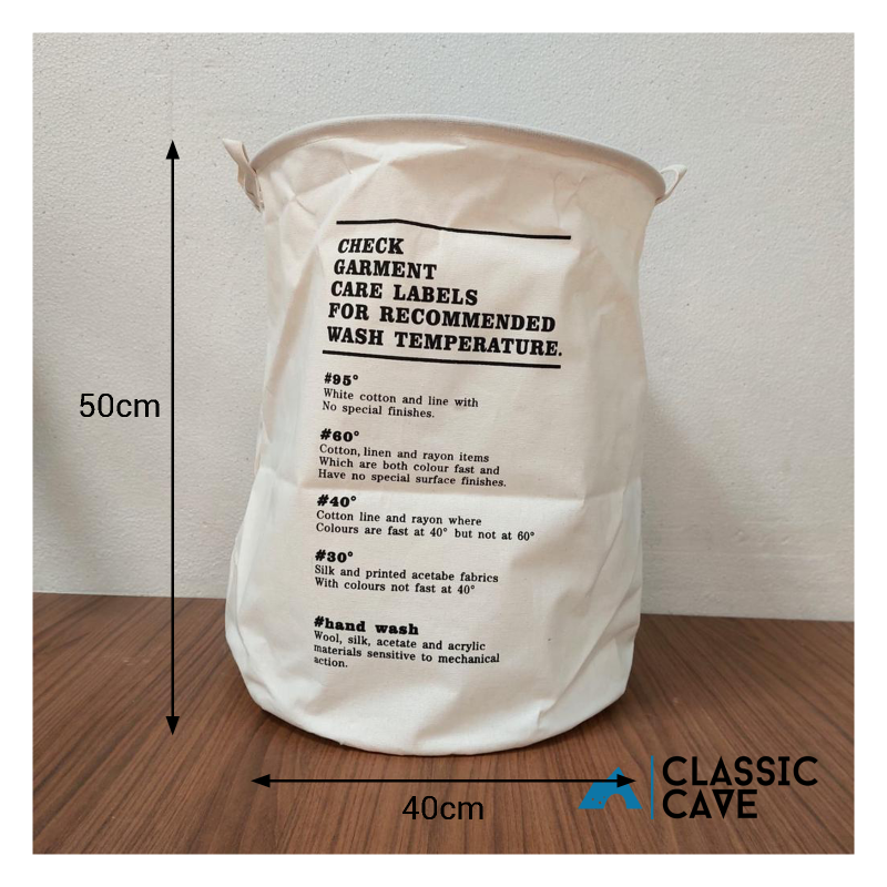 Check Garment Laundry Basket